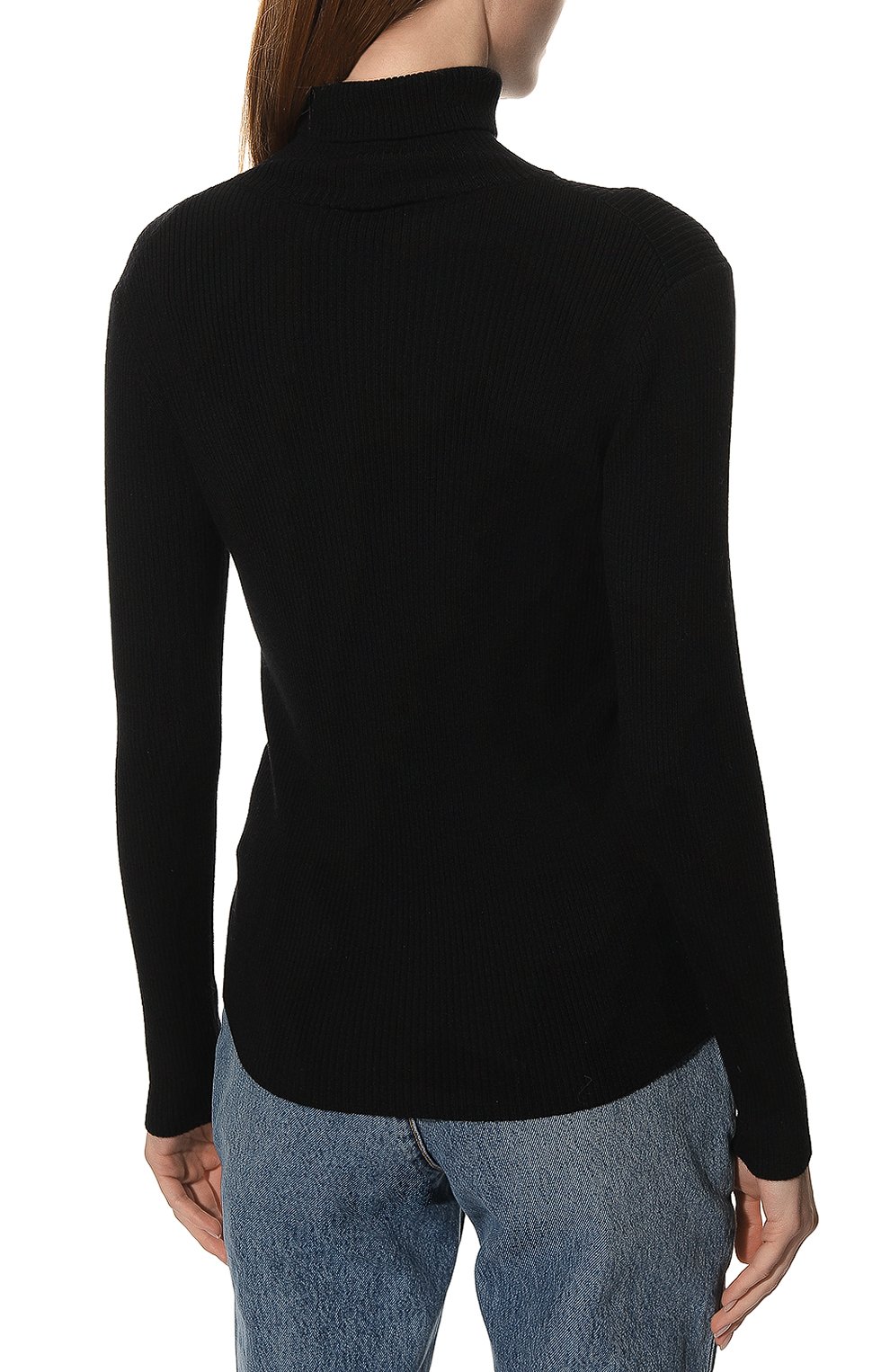 Шерстяная водолазка FREEAGE, арт. FWW1910219BK, фото 4