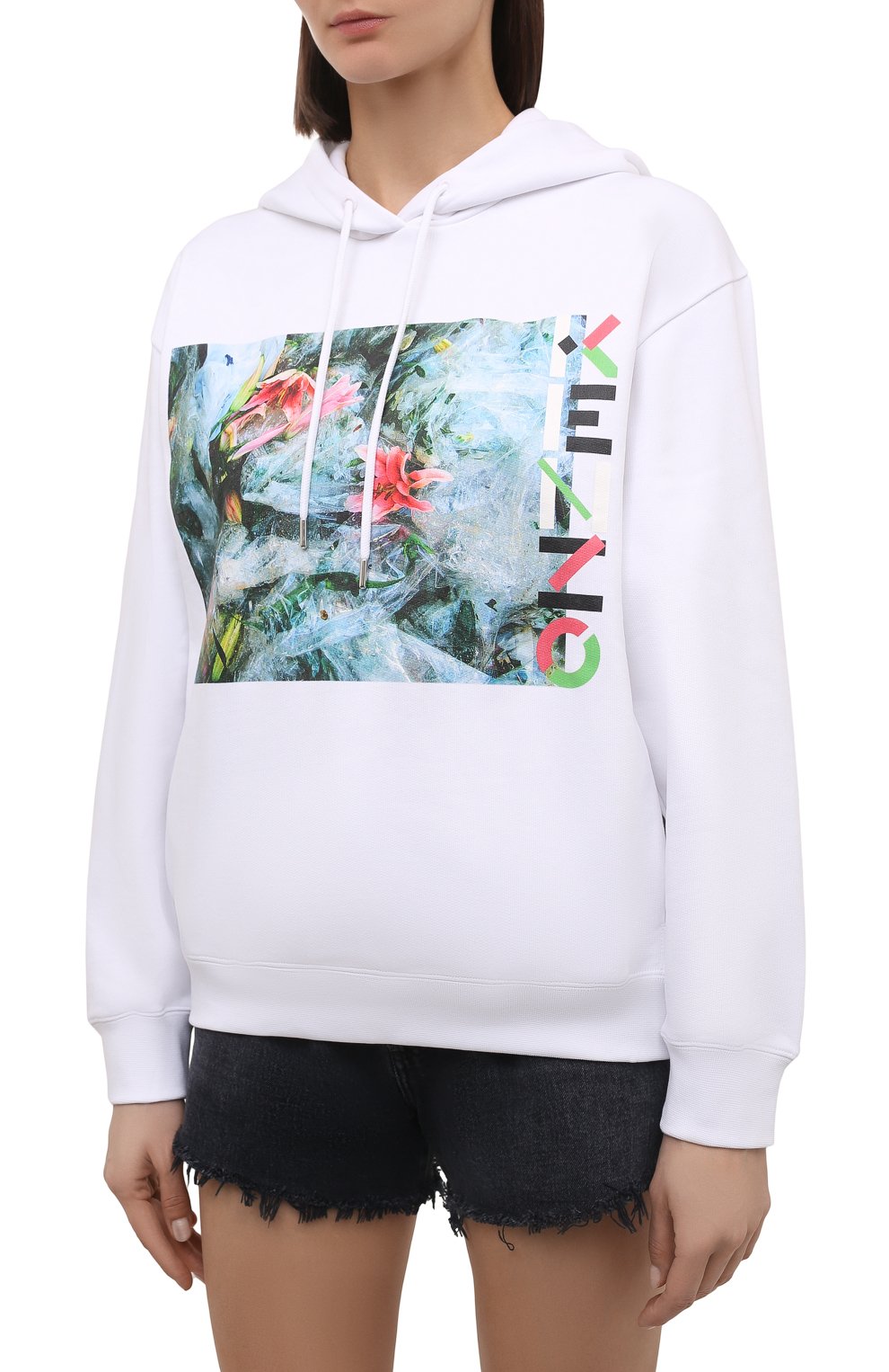 Хлопковое худи KENZO, арт. FC52SW6534M0, фото 3