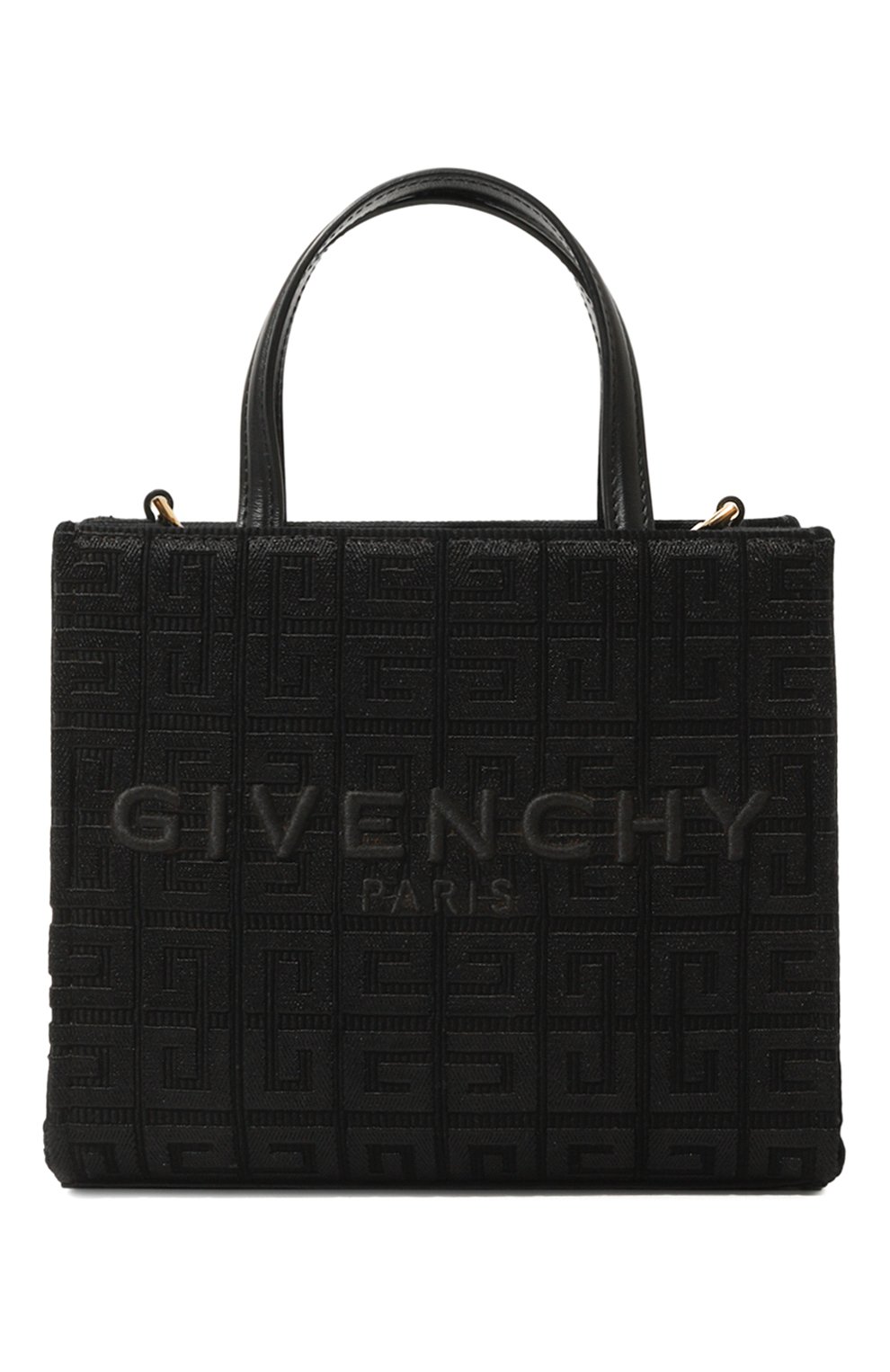 Сумка-тоут g-tote GIVENCHY черного цвета по цене 219500 руб., арт. BB50N0/B1ME, фото 1 Сумка-тоут g-tote GIVENCHY, арт. BB50N0/B1ME, фото 1
