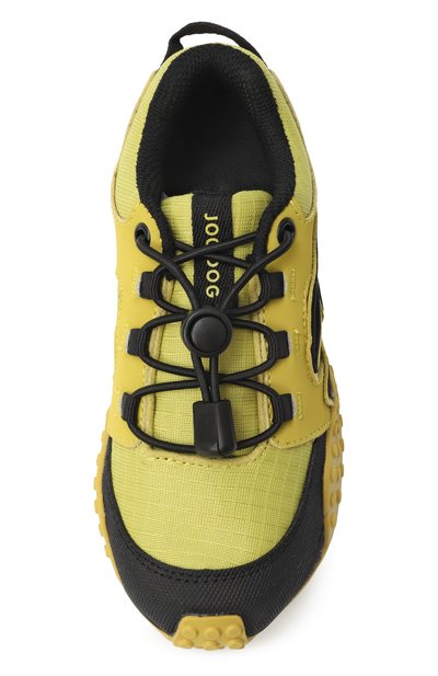 Комбинированные кроссовки JOG DOG желтого цвета по цене 11990 руб., арт. 1747BUFRH3-107, фото 4 Комбинированные кроссовки JOG DOG, арт. 1747BUFRH3-107, фото 4