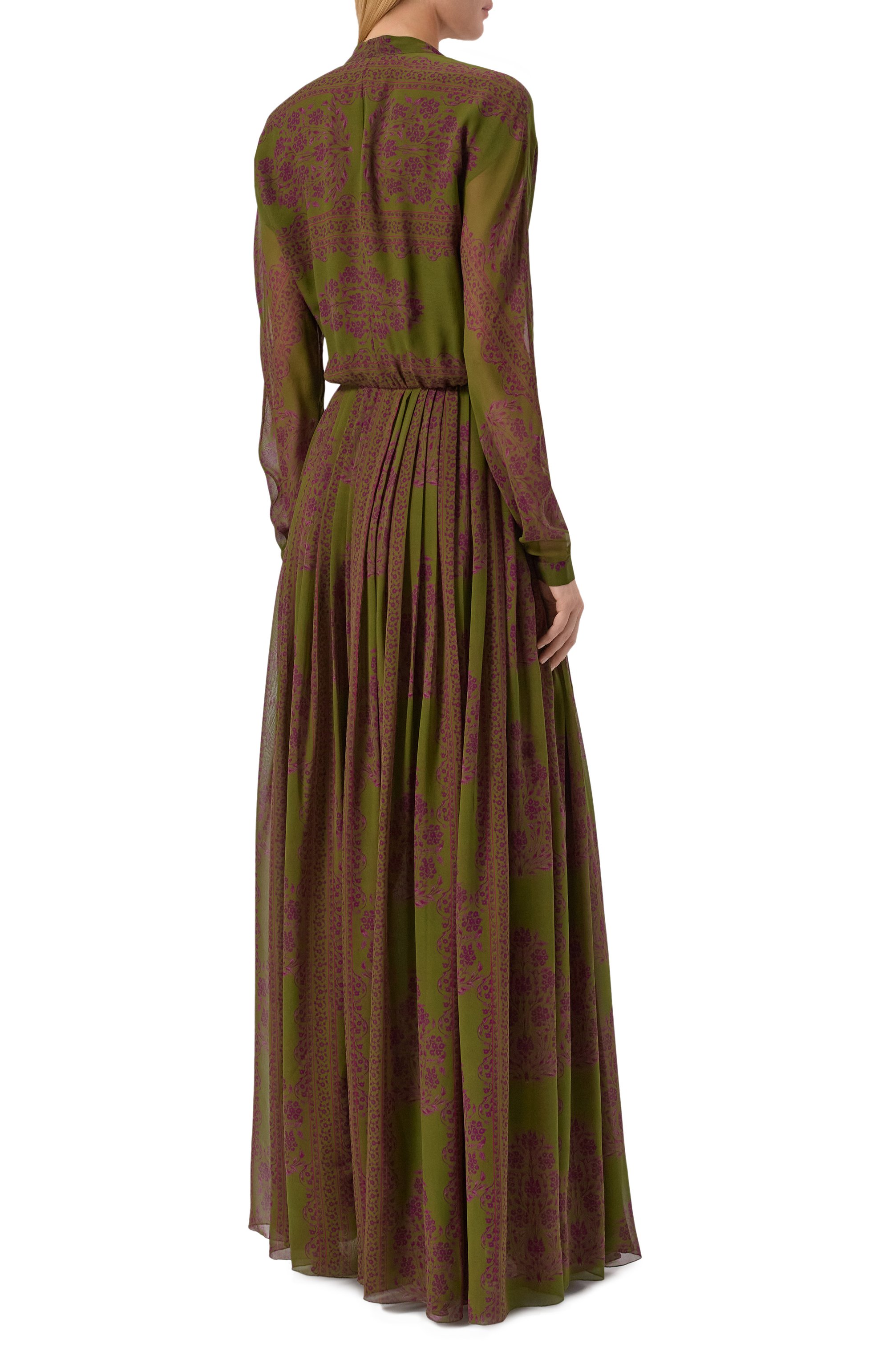 Шелковое платье GIAMBATTISTA VALLI, арт. 25FWSVTE5C20/99PRI, фото 4