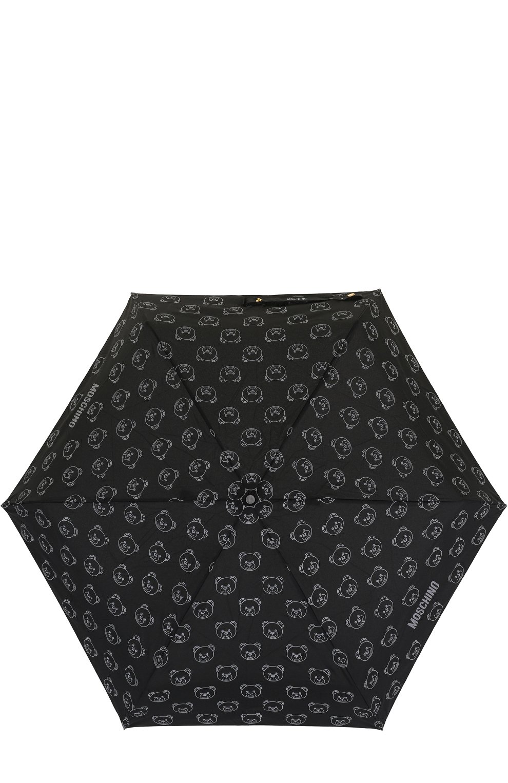 Складной зонт с брелоком MOSCHINO, арт. 8043-SUPERMINI, фото 1