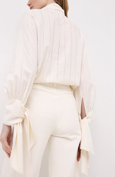 Блузка из хлопка и вискозы BY MALENE BIRGER, арт. Q68829006/CAPIR0NA, фото 4