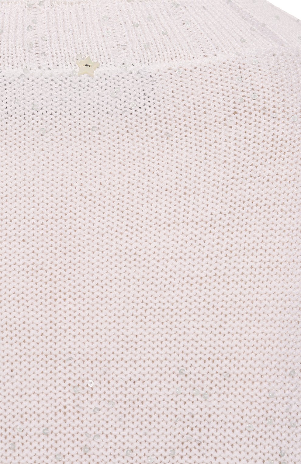 Шерстяной пуловер LORENA ANTONIAZZI белого цвета по цене 75150 руб., арт. A24117VM85A/2471, фото 5 Шерстяной пуловер LORENA ANTONIAZZI, арт. A24117VM85A/2471, фото 5