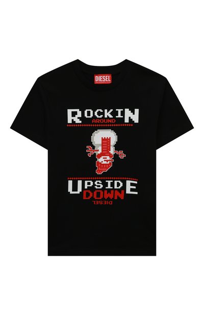 Хлопковая футболка DIESEL, арт. J00965-00YI9, фото 1
