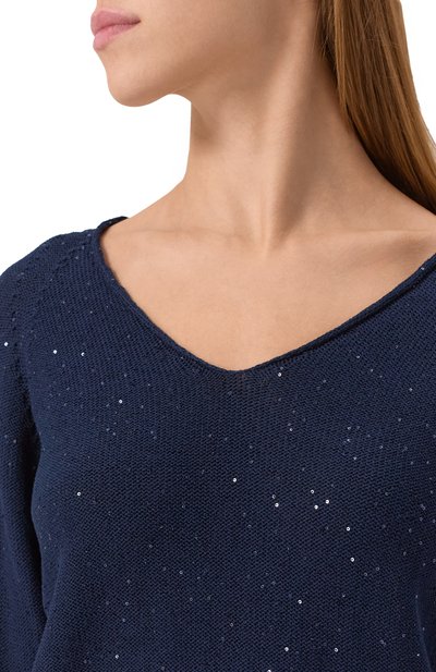 Хлопковый пуловер GRAN SASSO, арт. 14208/32408, фото 5