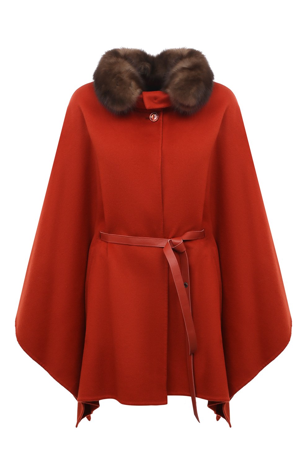 Кашемировый кейп SABLEFUR, арт. 72215-sb-01, фото 1