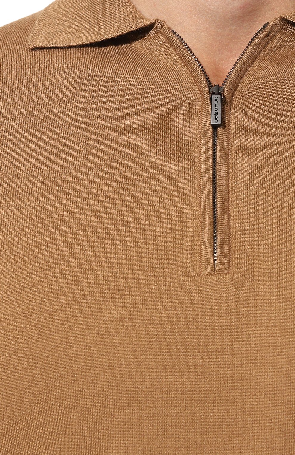 Поло из кашемира и шелка COLOMBO бежевого цвета по цене 83950 руб., арт. MA04336/FF00150, фото 5 Поло из кашемира и шелка COLOMBO, арт. MA04336/FF00150, фото 5