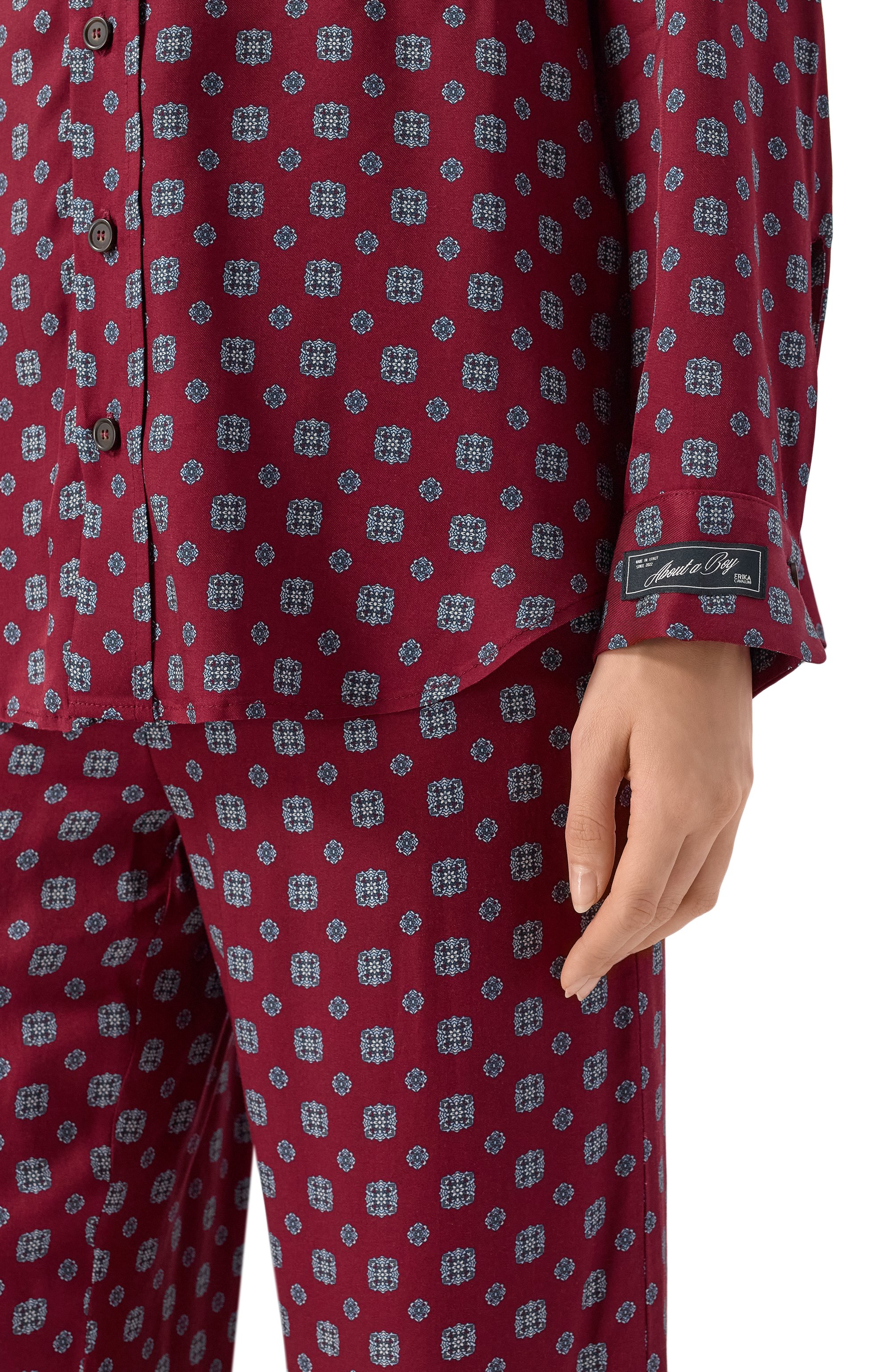 Рубашка из вискозы ERIKA CAVALLINI, арт. P5WT01, фото 5