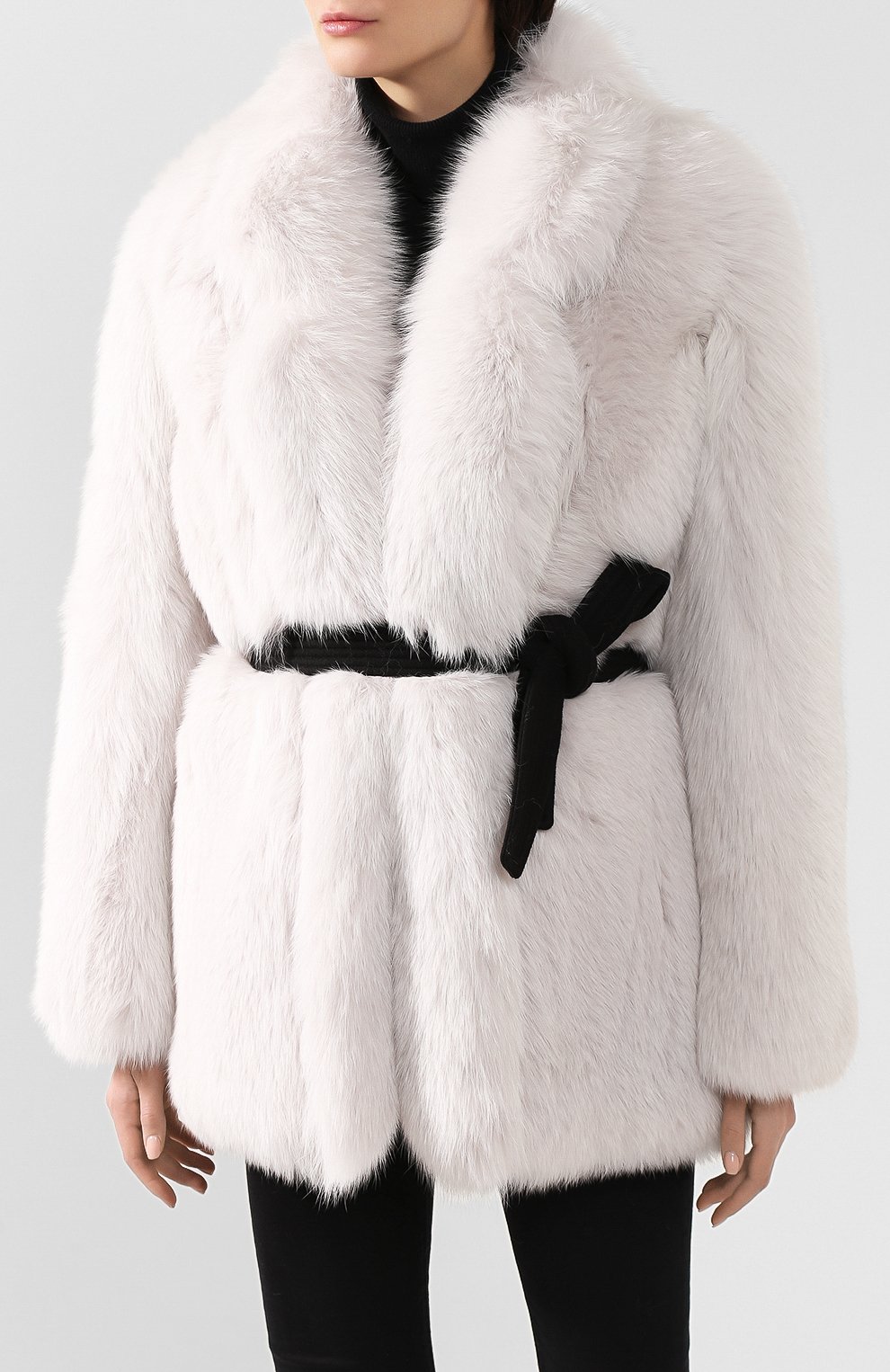 Шуба из меха песца BLANCHA, арт. 19121/100Z/15/BIANC0, фото 3