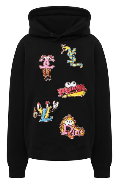 Женский хлопковое худи DOMREBEL, арт. LUXURY/H00DIE/W