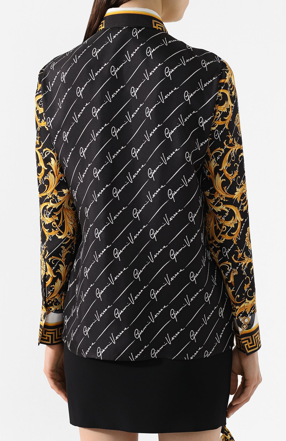 Шелковая рубашка VERSACE, арт. A82662/A233248, фото 4
