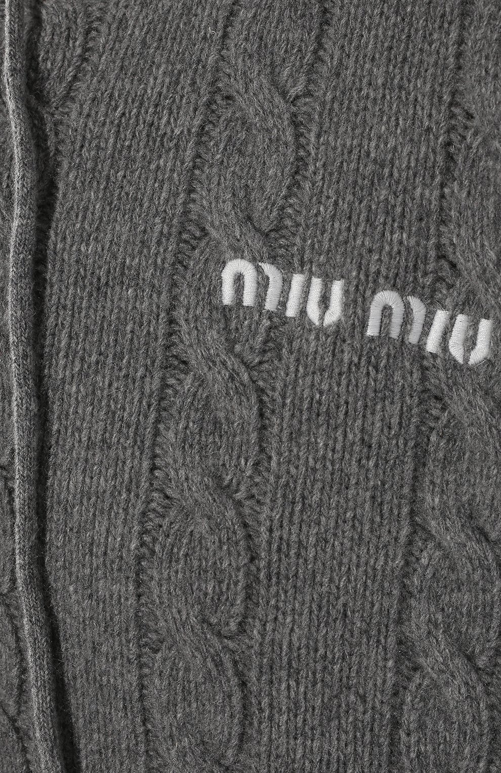 Шерстяной кардиган MIU MIU, арт. MMF525-1ZLF-F0031, фото 5