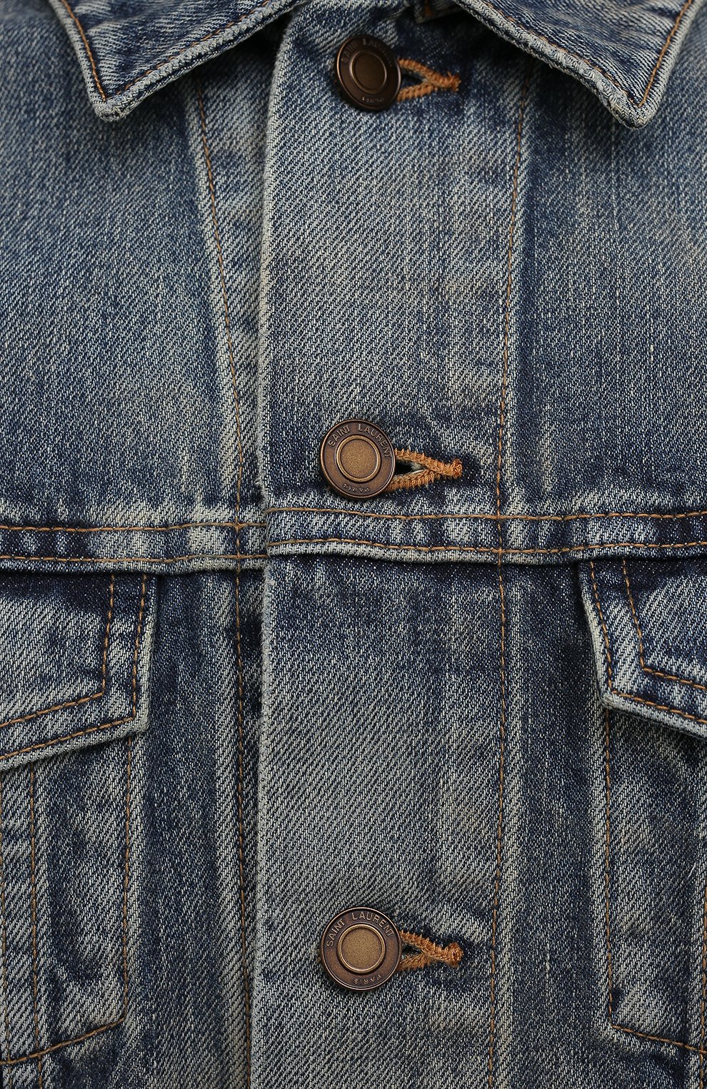 Джинсовая куртка SAINT LAURENT, арт. 597085/Y502V, фото 5