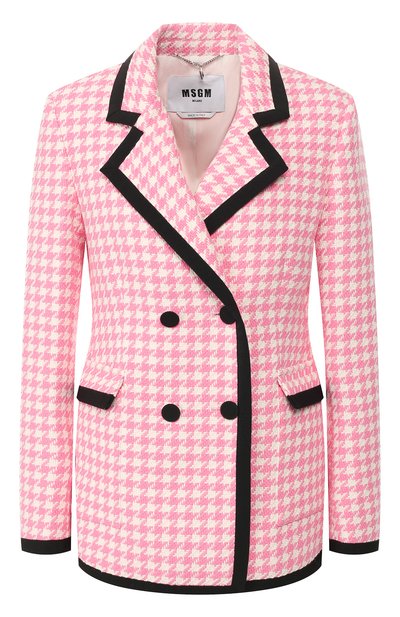 Женский двубортный жакет MSGM, арт. 2841MDG02 207109