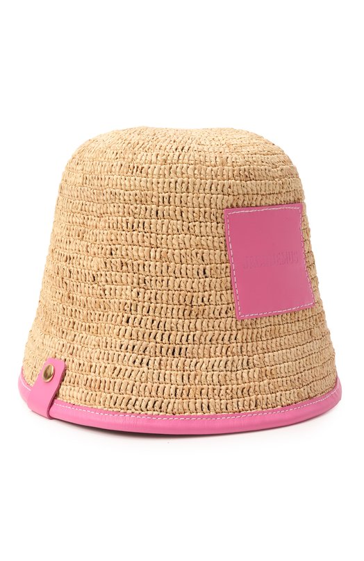 Панама из рафии Jacquemus 245AC642-3060 Бежевый 245AC642-3060