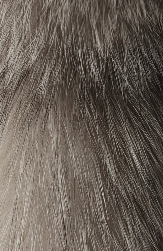 Шапка-ушанка Саша с отделкой из песца FurLand 0196003310010600136 Серый  0196003310010600136 Фото 3