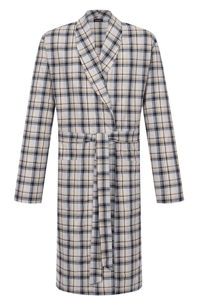 Мужской хлопковый халат HANRO, арт. 075729