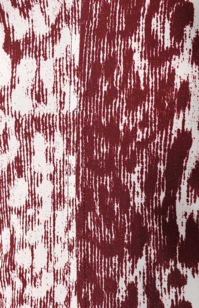 Платье с принтом VICTORIA BECKHAM бордового цвета по цене 126000 руб., арт. DR MID 6725 PSS19 CADY LE0PARD PRINT, фото 5 Платье с принтом VICTORIA BECKHAM, арт. DR MID 6725 PSS19 CADY LE0PARD PRINT, фото 5