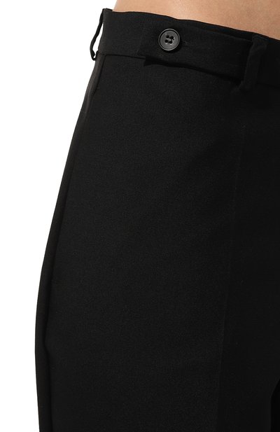 Шерстяные кюлоты PERVERT черного цвета по цене 31500 руб., арт. PE23/PA09/60-08, фото 5 Шерстяные кюлоты PERVERT, арт. PE23/PA09/60-08, фото 5