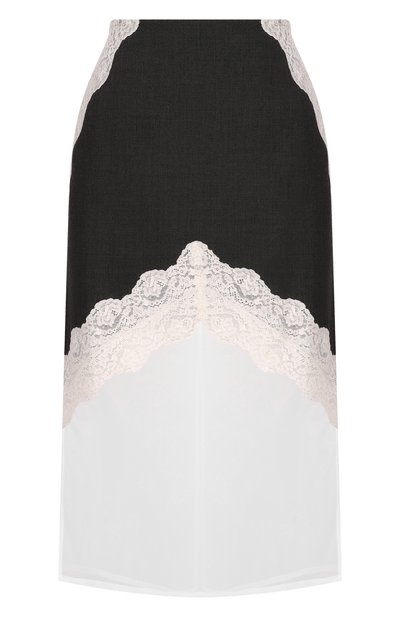 Женская комбинированная юбка JIL SANDER, арт. J03MA0257/J41557