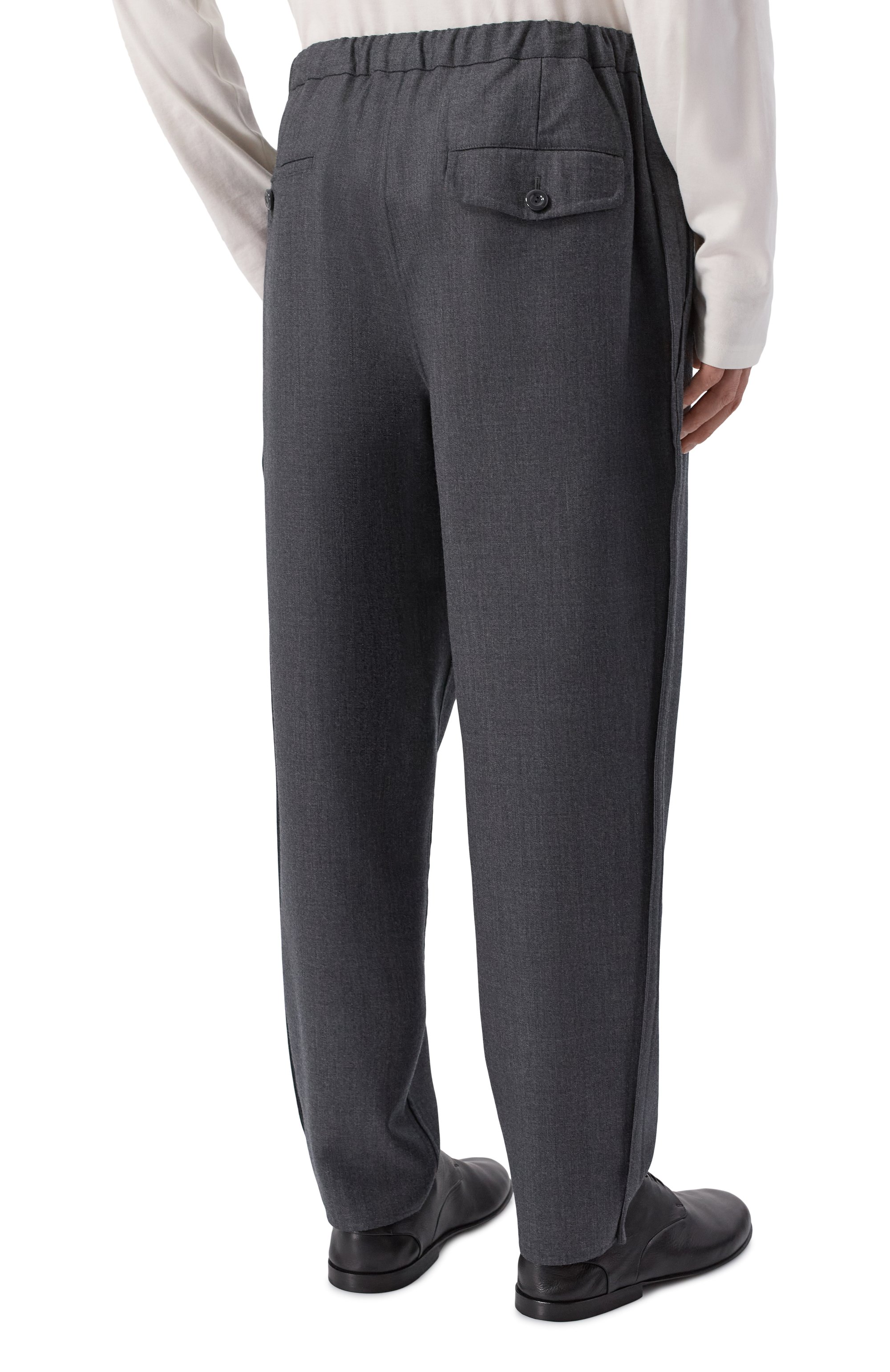 Шерстяные брюки UNDERCOVER, арт. UC2E4507-3, фото 4