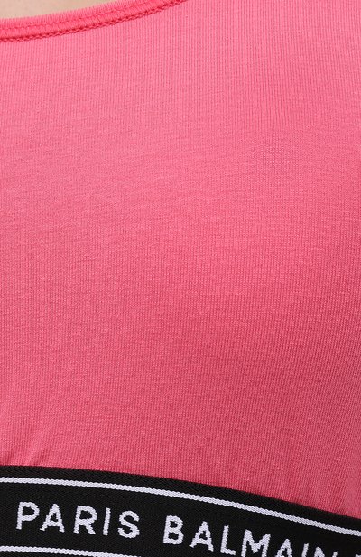 Хлопковый топ BALMAIN, арт. BPM145140, фото 5