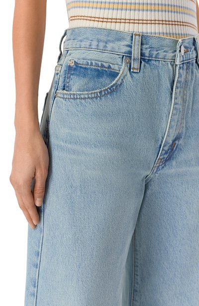 Джинсы the bow FRAME DENIM голубого цвета по цене 47500 руб., арт. 2058210/THE B0W, фото 5 Джинсы the bow FRAME DENIM, арт. 2058210/THE B0W, фото 5