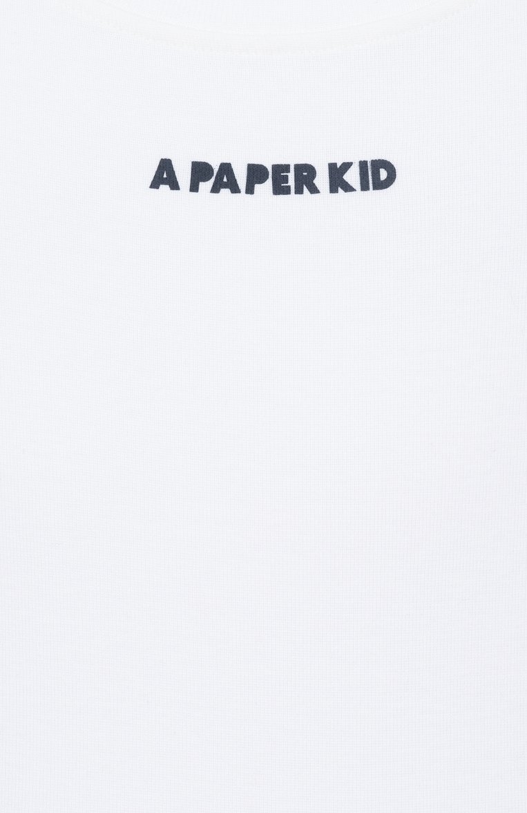 Хлопковая майка A PAPER KID, арт. S5PKMATA189, фото 1
