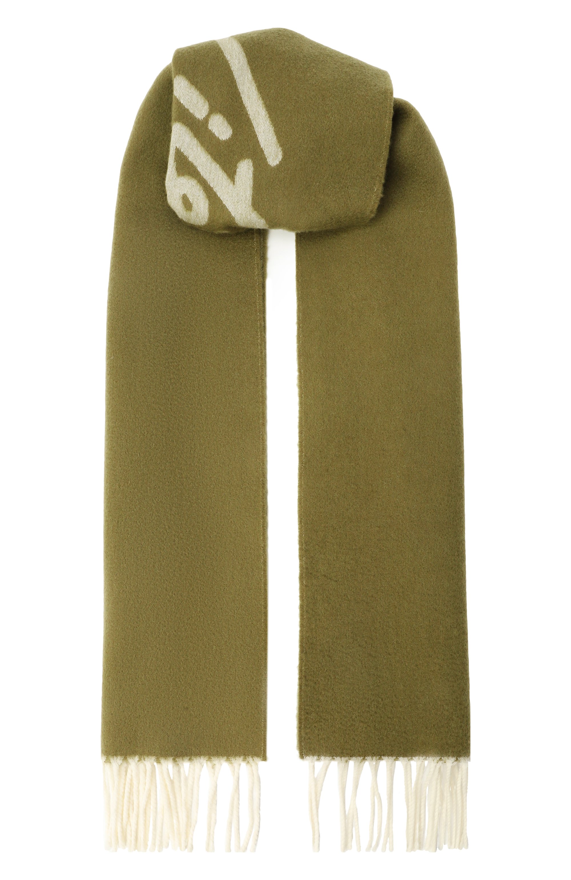 Шарф из кашемира и шерсти KITON хаки цвета по цене 106000 руб., арт. USCIACK0201F08, фото 1 Шарф из кашемира и шерсти KITON, арт. USCIACK0201F08, фото 1