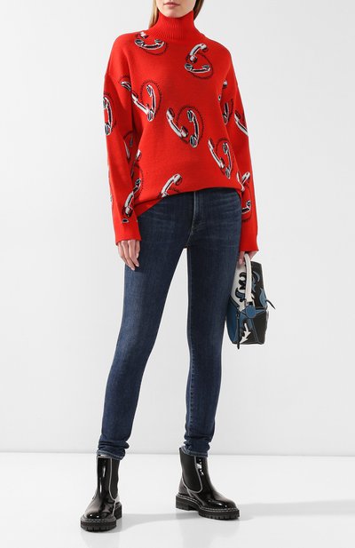 Свитер с принтом LESYANEBO, арт. FW19/Н-429Р, фото 2