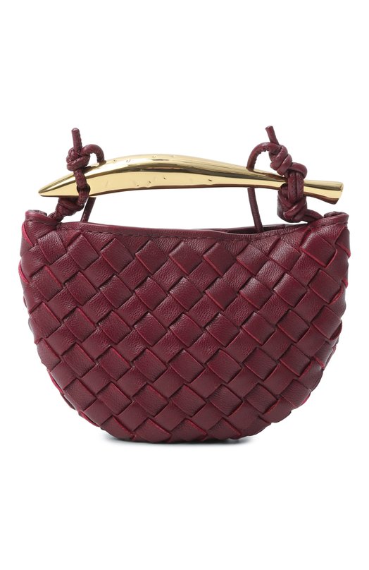 Сумка Miniature Sardine Bottega Veneta 836834/V5QE0 Бордовый 836834/V5QE0