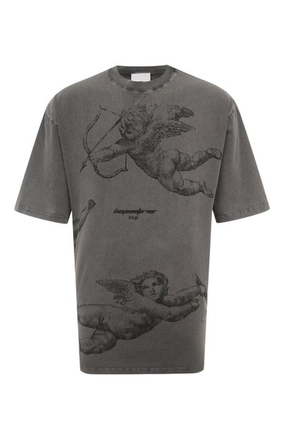 Хлопковая футболка DIEGO VENTURINO, арт. D3W4DVTS0PDSTR, фото 1