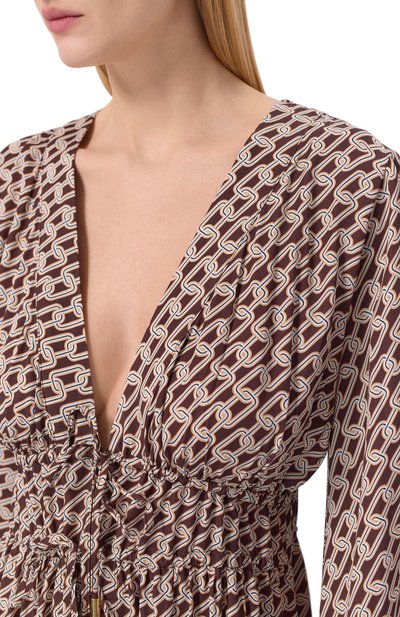 Платье из вискозы MELISSA ODABASH, арт. MAJA CR, фото 4