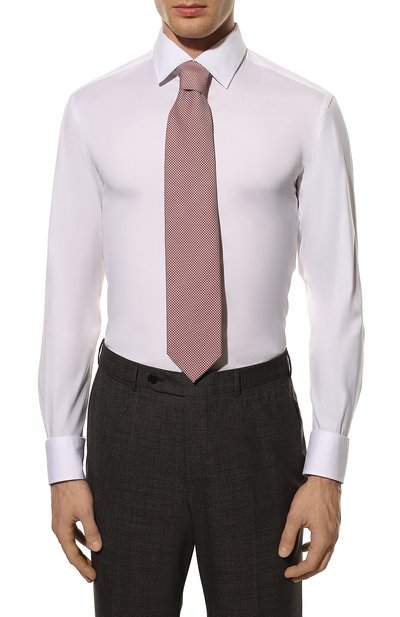 Хлопковая рубашка BOSS, арт. 50473467, фото 4