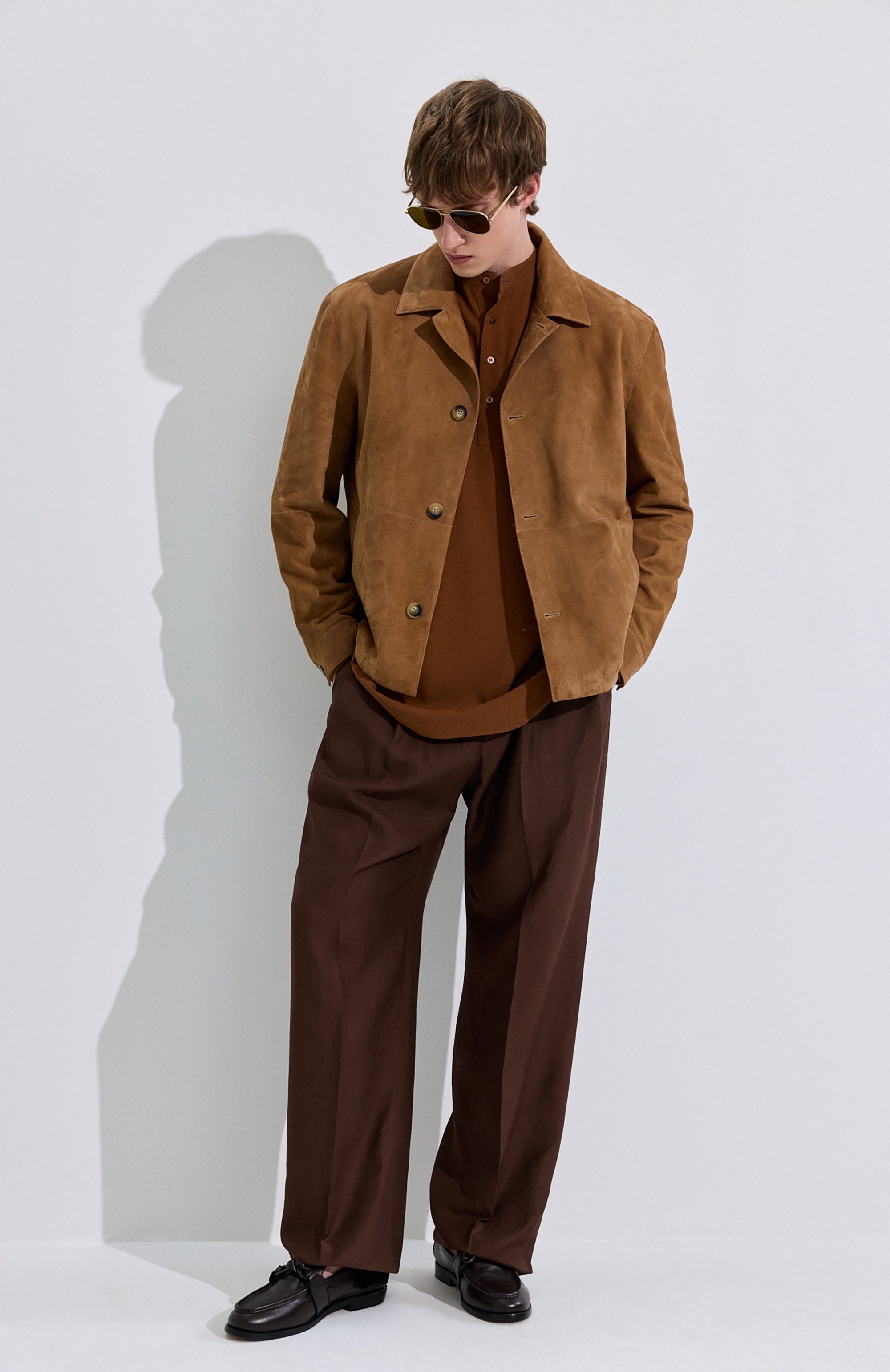 Кожаные лоферы astaire BOTTEGA VENETA, арт. 796445/V5DZ0, фото 6