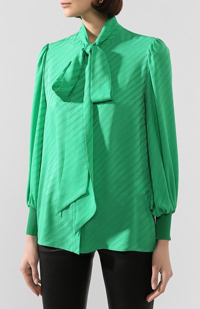 Шелковая блузка GIVENCHY, арт. BW60GR12JB, фото 3