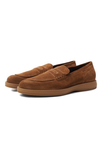 Мужские замшевые лоферы BRIONI, арт. QEJR0L/PD719