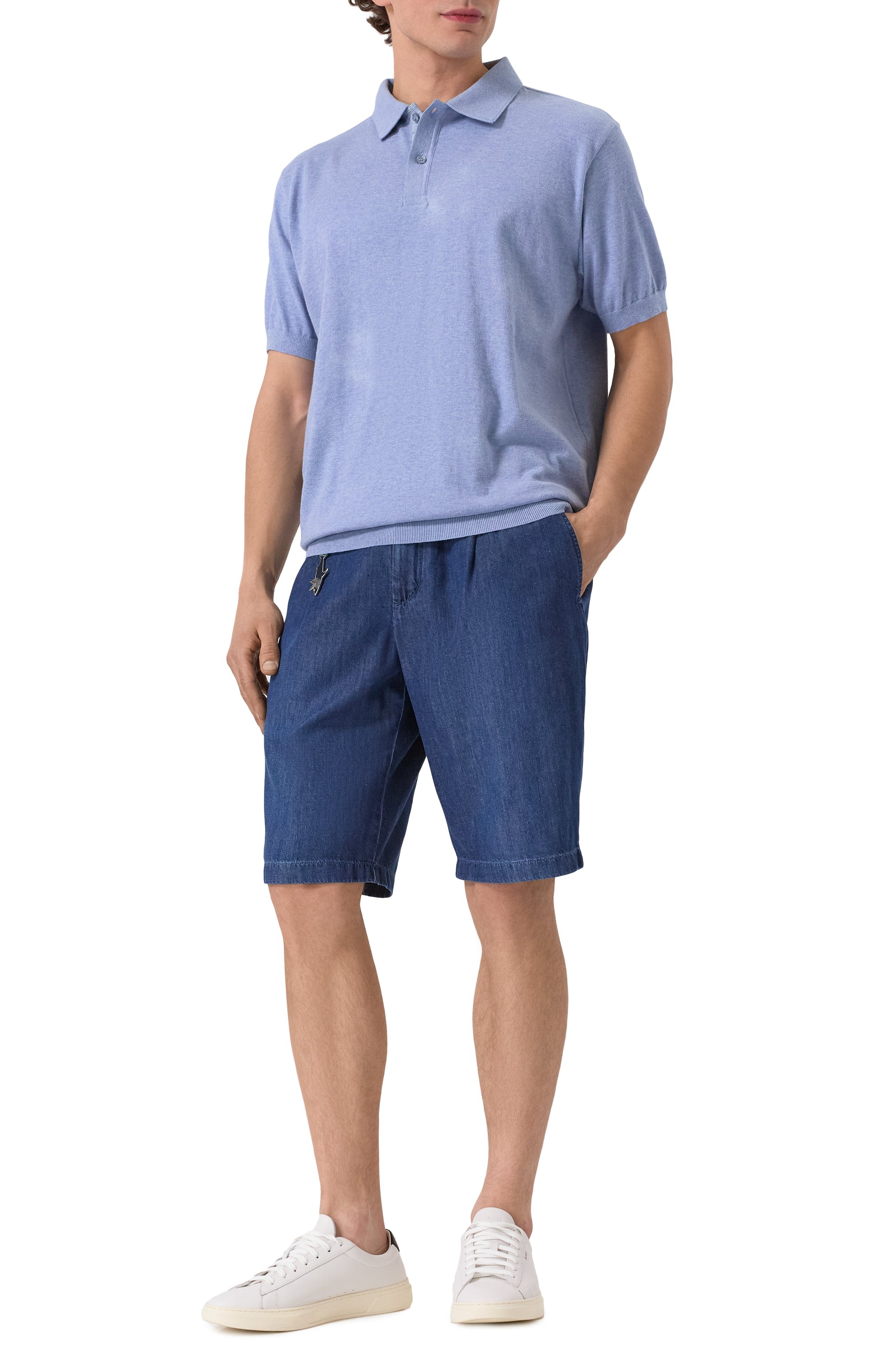 Джинсовые шорты PAUL&SHARK, арт. 25414145, фото 2