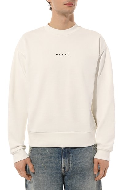 Хлопковый свитшот MARNI, арт. FUMU0074P9/USCU87, фото 3