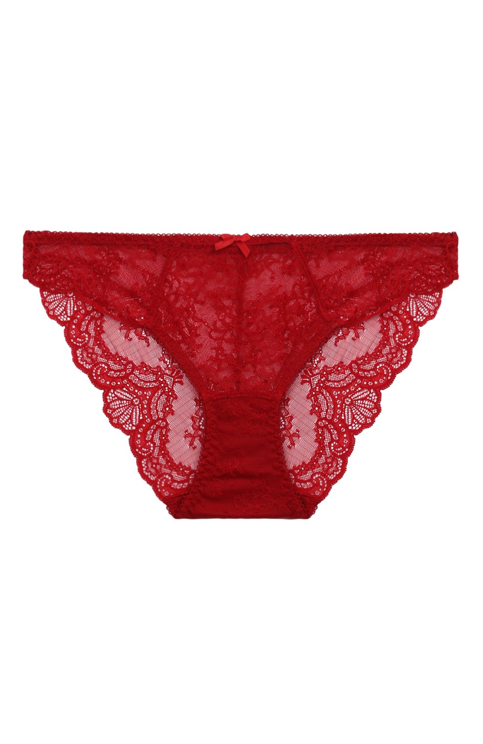 Трусы-слипы AUBADE красного цвета по цене 8210 руб., арт. OG27, фото 1 Трусы-слипы AUBADE, арт. OG27, фото 1