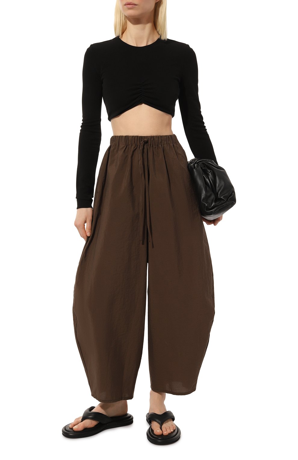 Хлопковые брюки CREM38, арт. T0RRE, фото 2