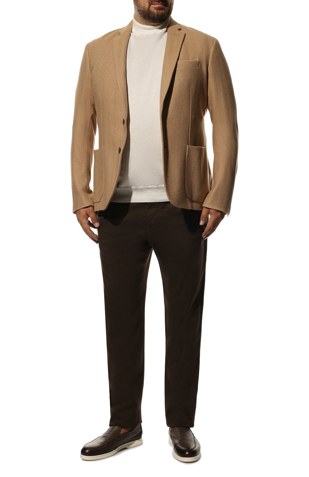 Хлопковые брюки MARCO PESCAROLO, арт. CHIAIAM/ZIP+SFILA/4604, фото 2