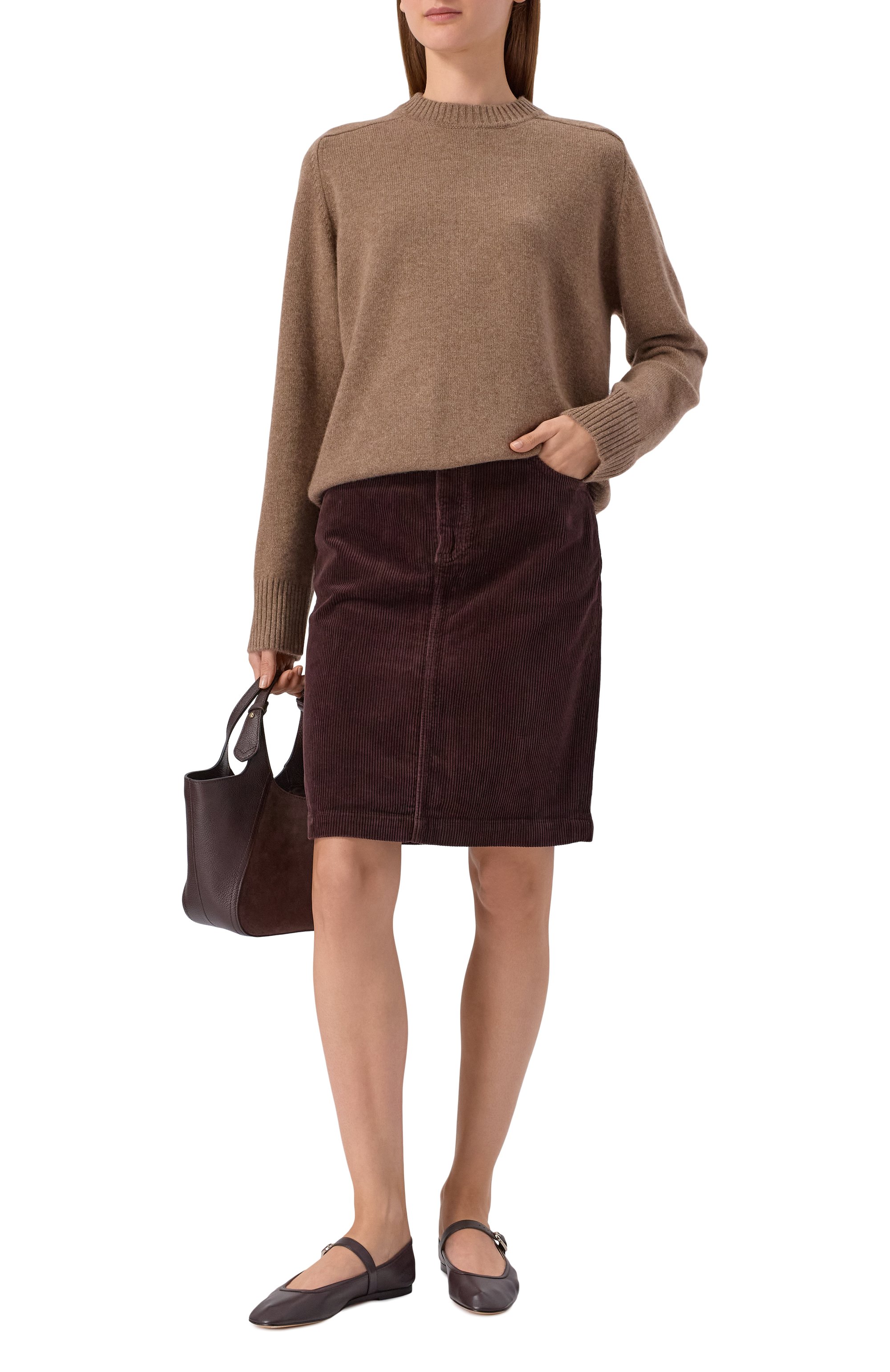 Вельветовая юбка 12 STOREEZ, арт. 134483, фото 2