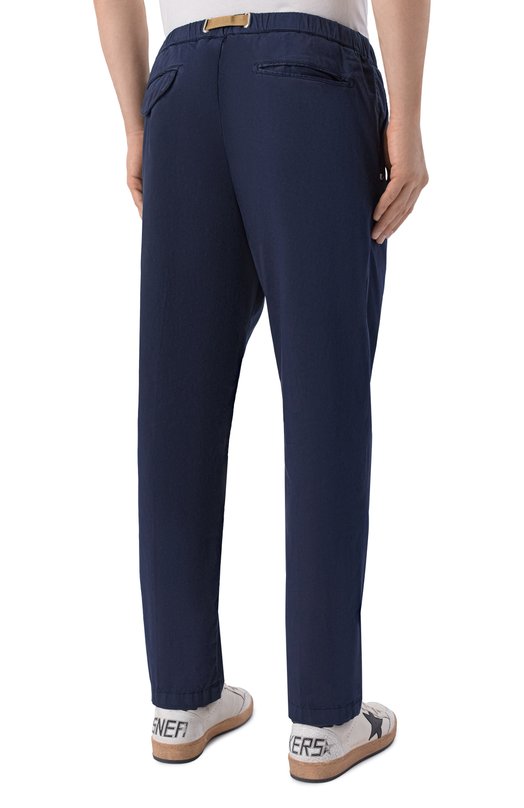 Хлопковые брюки White Sand 26SU66/182 Синий  26SU66/182 Фото 4