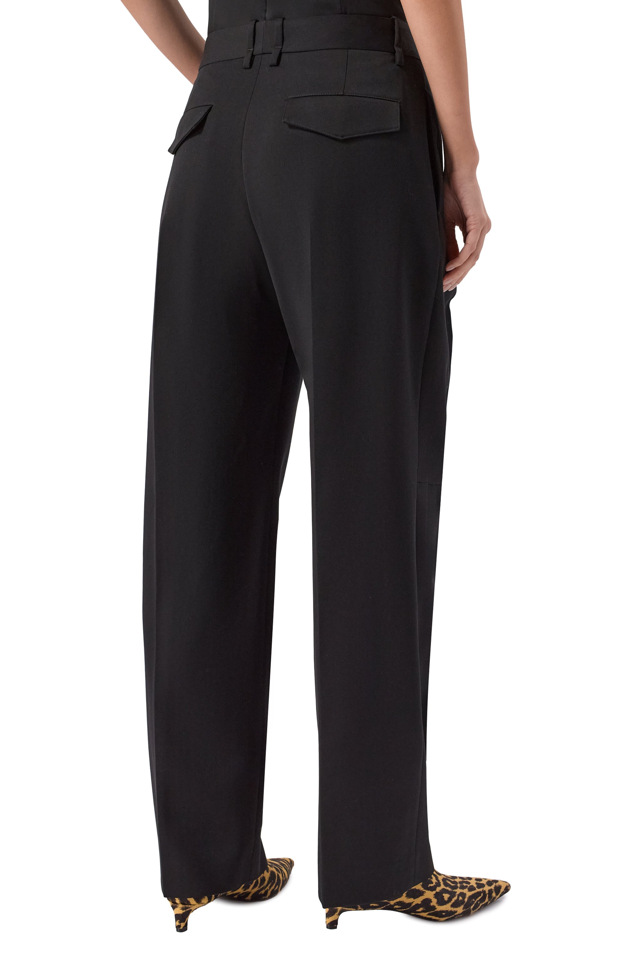 Шерстяные брюки JIL SANDER, арт. J01KA0194/J40021, фото 4