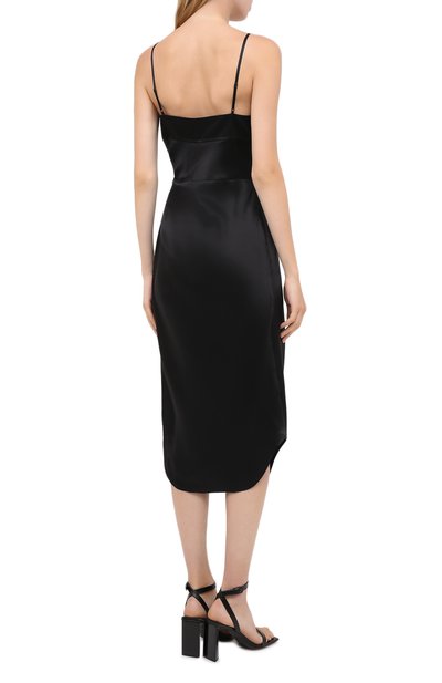 Атласное платье ALEXANDERWANG.T черного цвета по цене 63900 руб., арт. 4WC2206083, фото 4 Атласное платье ALEXANDERWANG.T, арт. 4WC2206083, фото 4