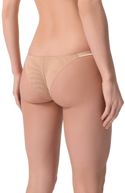 Шелковые трусы-танга с отделкой кристаллами swarovski I.D. SARRIERI, арт. M5643, фото 3