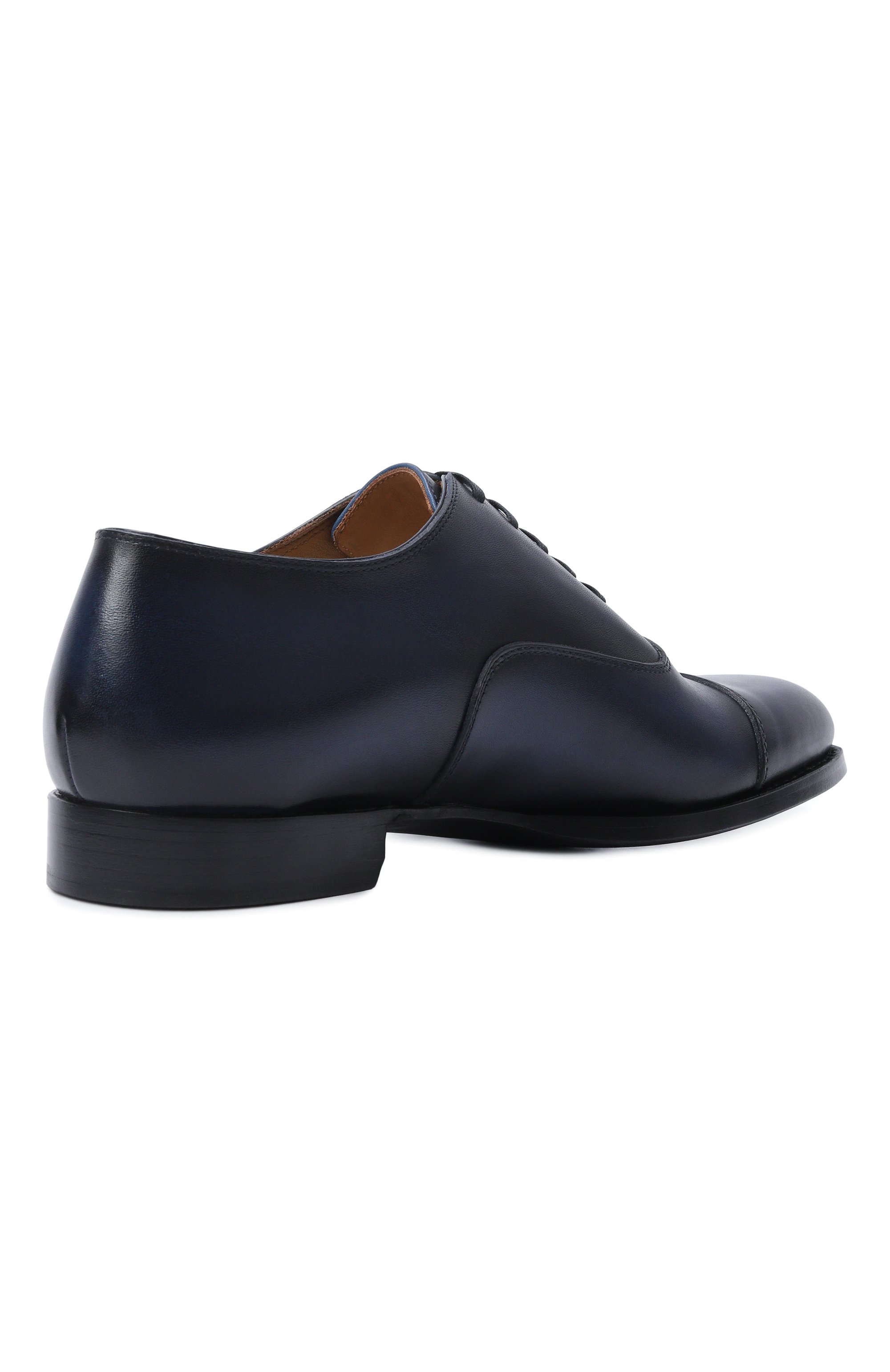 Кожаные оксфорды KITON, арт. USSA400N01386, фото 4