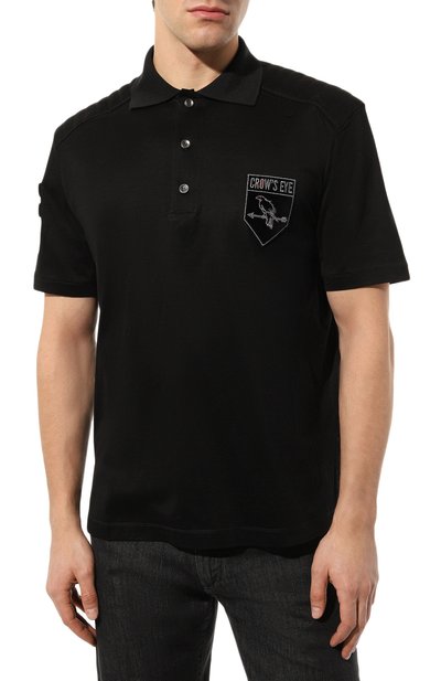 Хлопковое поло CROW’S EYE, арт. L.E. 1, фото 3